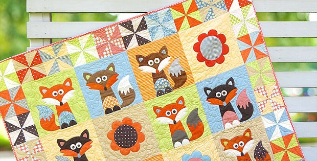 foxes quilt