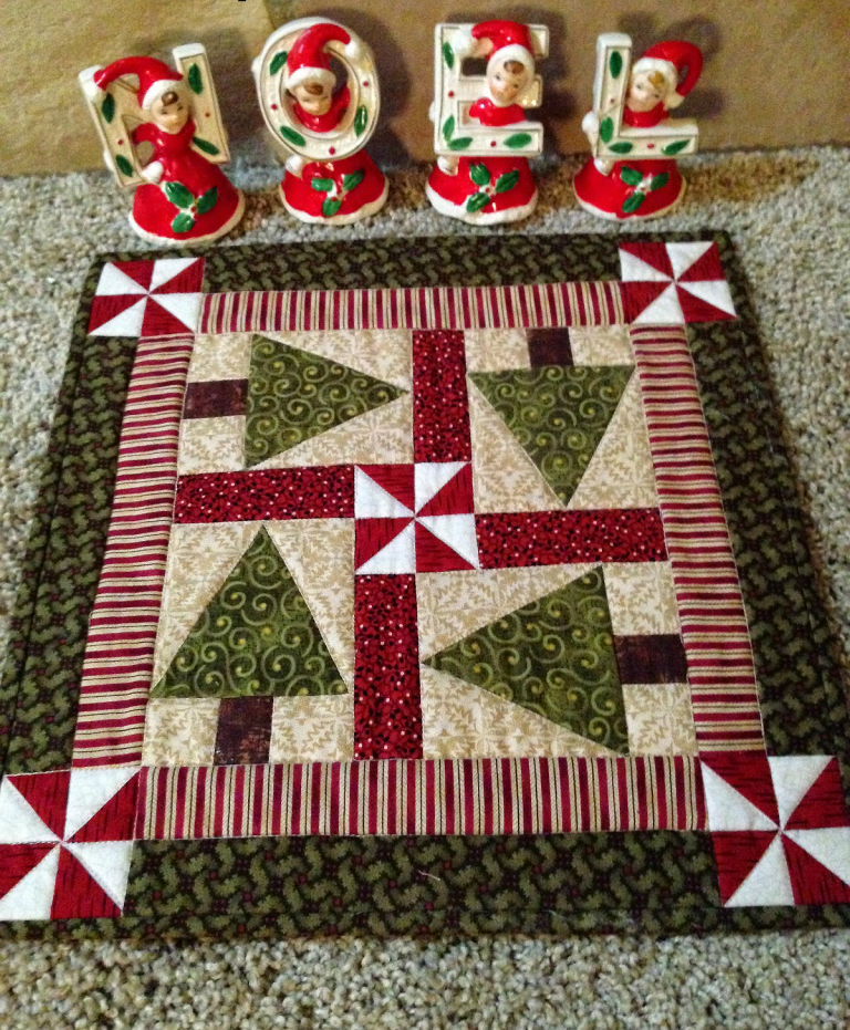 Make This Trees Table Topper For Holiday Cheer Quilting Digest