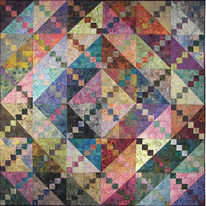 This Bermuda Sunrise Quilt is a Stunning Use of Scraps - Quilting Digest