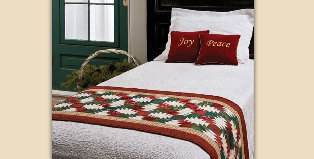 Christmas Bed Runner