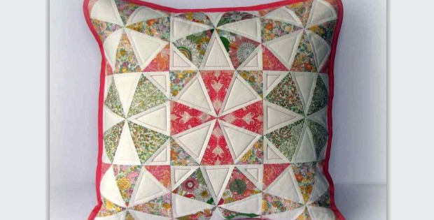 Spring Kaleidoscope Pillow Tutorial