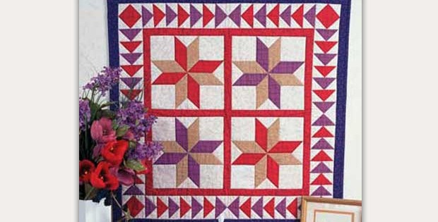 Heavenly Stars Wall Quilt and Runner