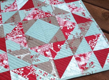 Winterberry Table Topper Tutorial