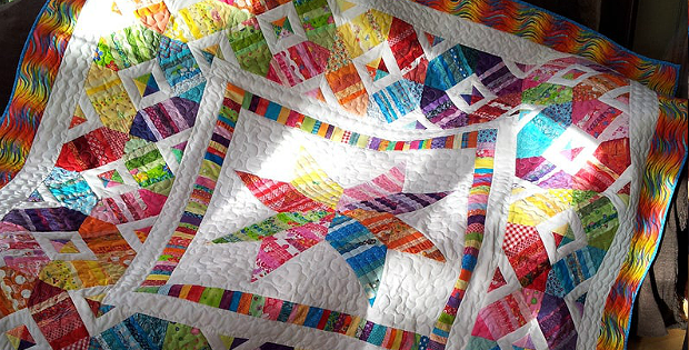 Scrap Happy Star Quilt Pattern