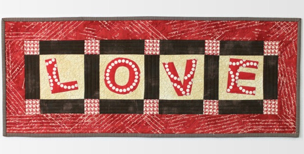 Love Table Runner