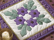 Circle of Violets Quilt Pattern