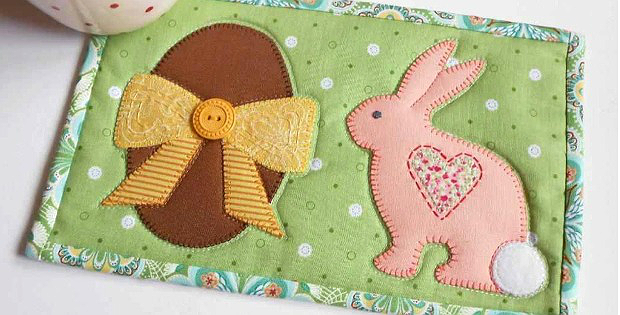 Easter Mug Rug Pattern