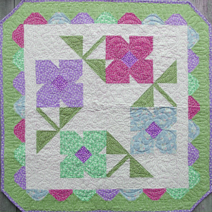 You'll Love Displaying This Pretty Quilt - Quilting Digest