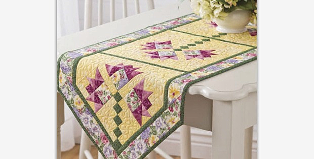 Lilies of the Field Table Topper