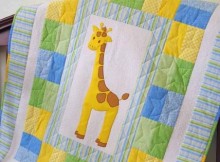 Giraffe Baby Quilt