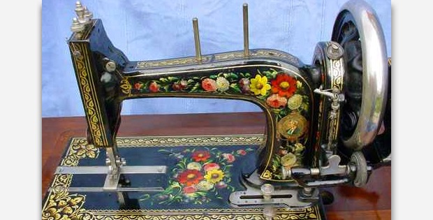 Bradbury's High Arm Family Sewing Machine