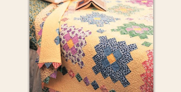 Almost a Flower Garden Quilt Pattern