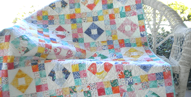 Splash Scrap Quilt