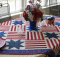 Easy Patriotic Table Quilt