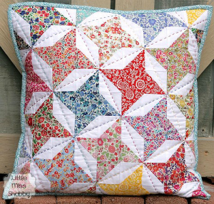 Make a Charming Big Stitch Hand Quilted Pillow - Quilting Digest