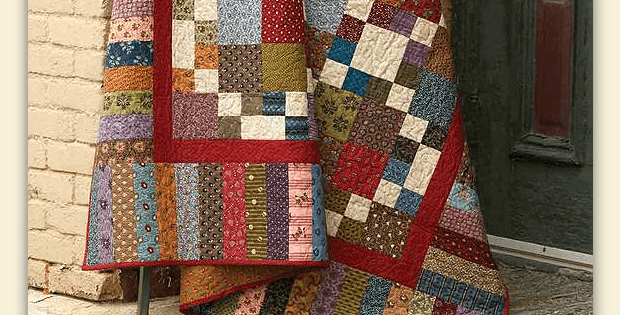 Double Four Patch Quilt