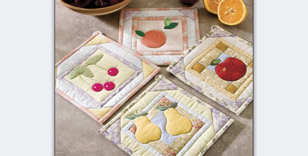 Fresh Fruit Potholders