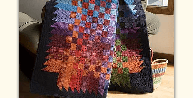 Over and Down Under Quilt