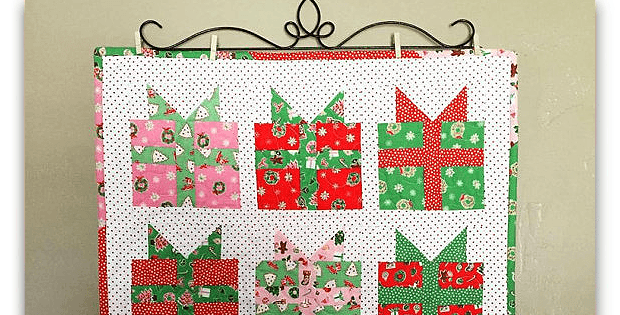 Christmas Present Mini Quilt