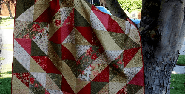 The Dark Side…or Not Layer Cake Quilt