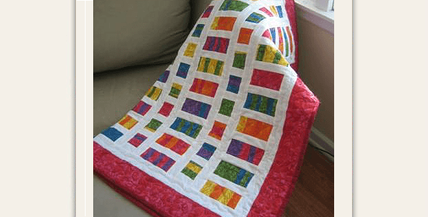 Fat Quarter Baby Quilt Tutorial