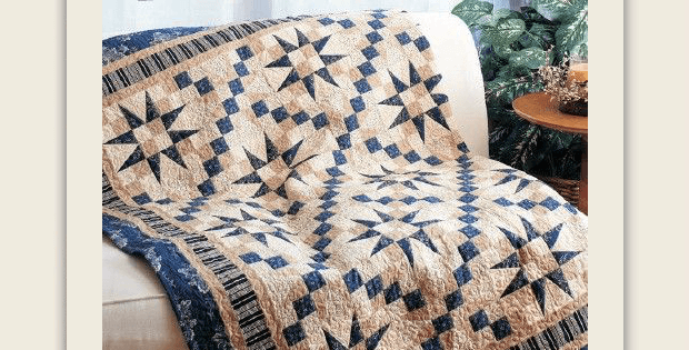 Indigo Stars Quilt