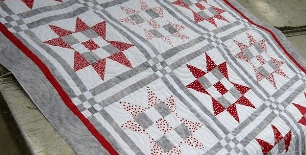 Lattice Stars Quilt