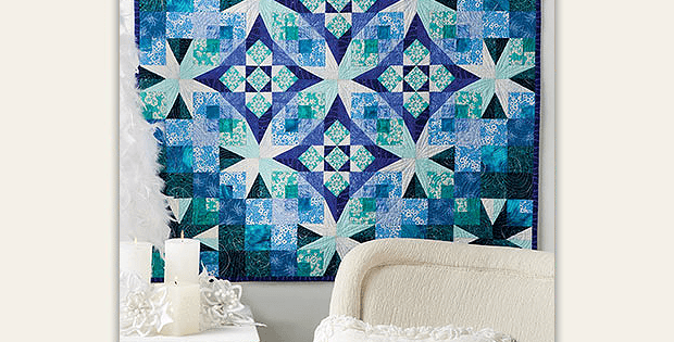 Frost In The Air Wall Quilt