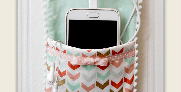 Cell Phone Wall Pocket