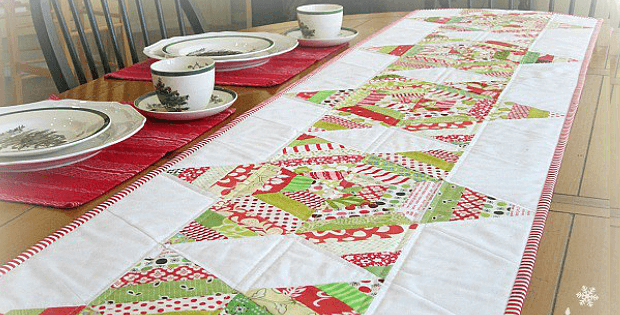 String Stars Table Runner