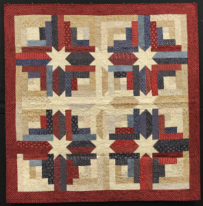 Creative Log Cabin Blocks Sparkle in This Quilt - Quilting Digest