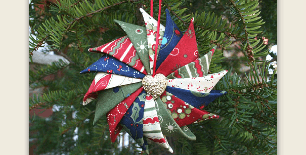 Prairie Point Star Ornament