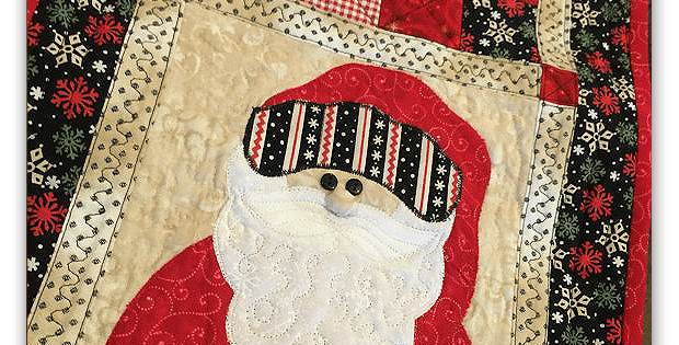 Santa Table Runner