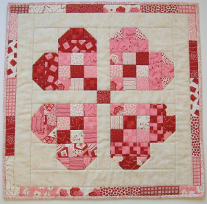 An Easy Topper for Valentine's Day - Quilting Digest