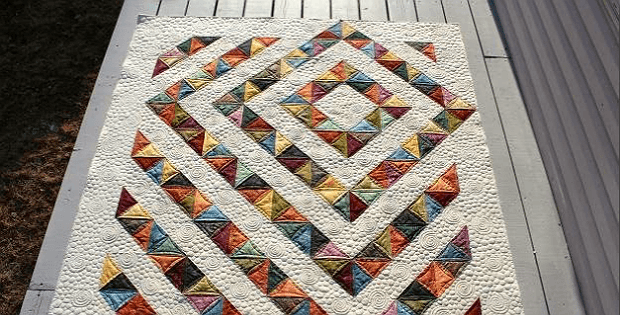 Four Patch Charm Quilt