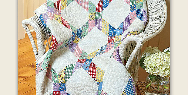 Lattice Be Scrappy Quilt Pattern