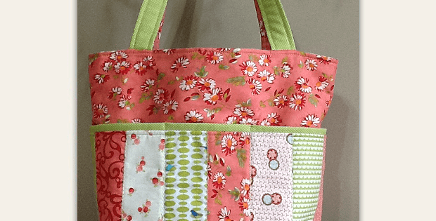 This Pretty Tote Will Ease Busy Days - Quilting Digest