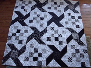 Big Pinwheels Dance Across this Refreshing Quilt - Quilting Digest