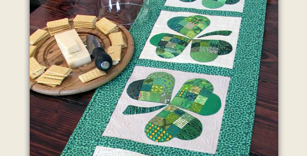 Shamrock Table Runner