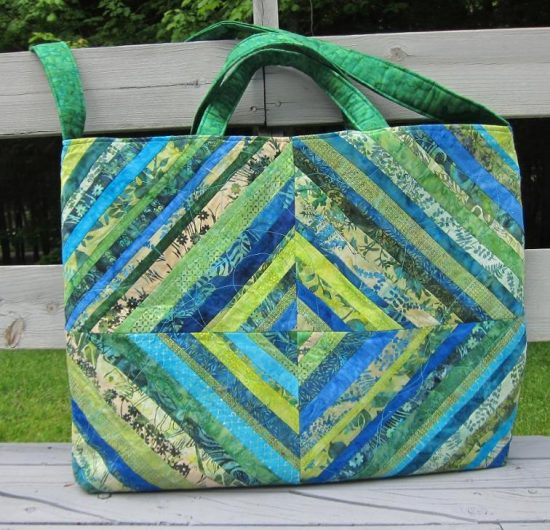 Quilters Tote Holds a Large Mat and Supplies - Quilting Digest