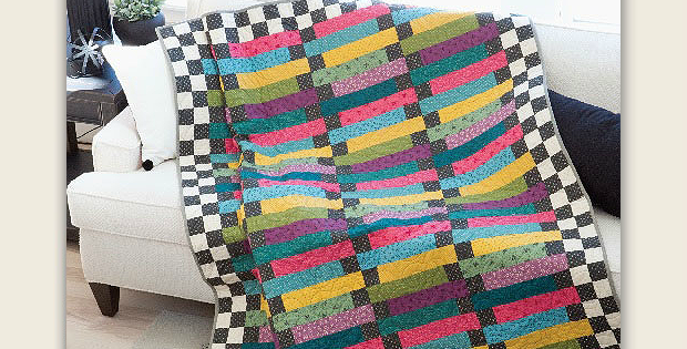 Rainbow Road Quilt Pattern