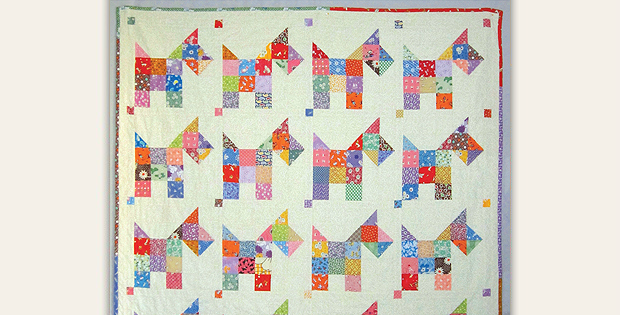 Scotties Vintage Quilt Pattern