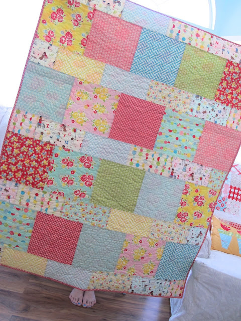 A Super Easy Quilt from Layer Cake Squares - Quilting Digest