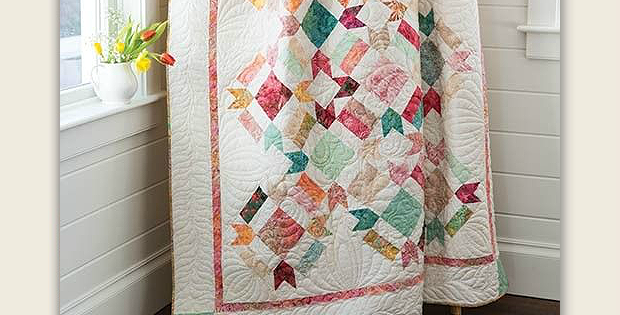 Batik Garden Quilt