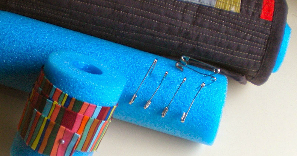 Pool Noodle Helps for Quilters