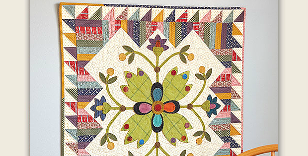 Picket Fence Blooms Quilt Pattern