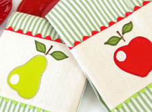 Apple & Pear Kitchen Towels