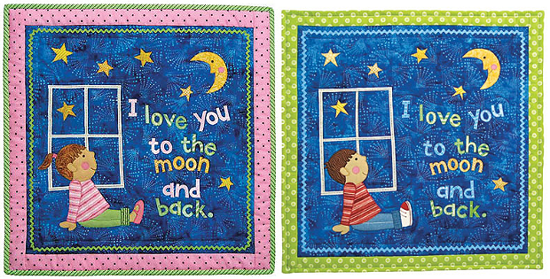 Love You to the Moon Quilt Pattern