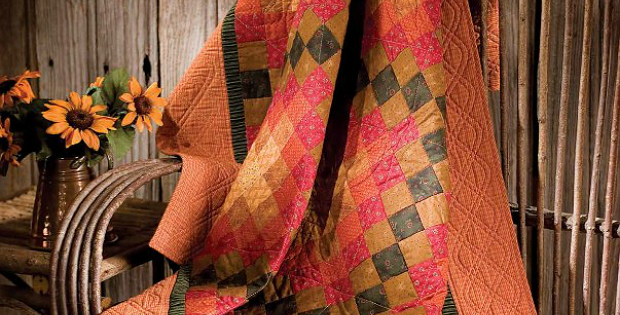 Create a Beautiful Quilt in Rich Autumn Colors - Quilting Digest