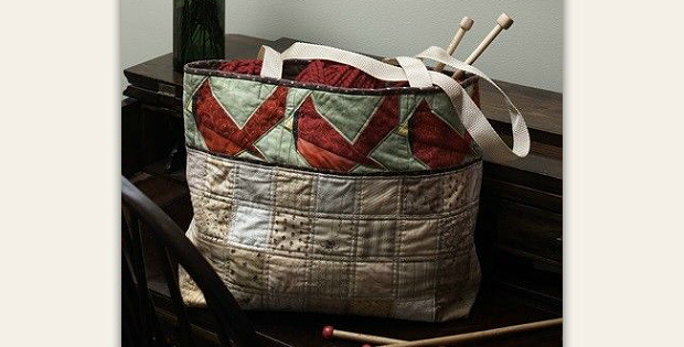 Backyard Bird Tote Pattern